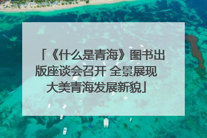 《什么是青海》图书出版座谈会召开 全景展现大美青海发展新貌