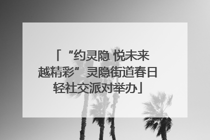 “约灵隐 悦未来 越精彩”灵隐街道春日轻社交派对举办