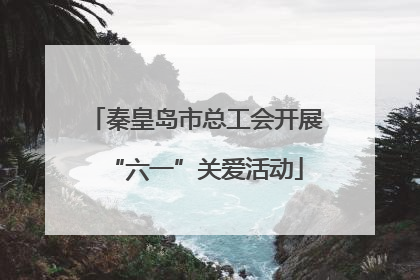 秦皇岛市总工会开展“六一”关爱活动