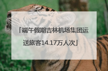 端午假期吉林机场集团运送旅客14.17万人次