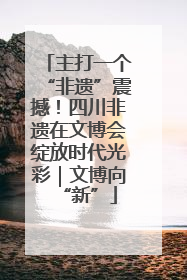 主打一个“非遗”震撼！四川非遗在文博会绽放时代光彩｜文博向“新”