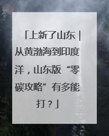上新了山东｜从黄渤海到印度洋，山东版“零碳攻略”有多能打？