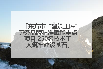 东方市“建筑工匠”劳务品牌精准赋能重点项目 250名技术工人筑牢建设基石
