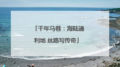 千年马巷：海陆通利地 丝路写传奇