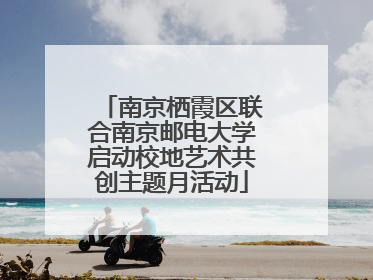 南京栖霞区联合南京邮电大学启动校地艺术共创主题月活动