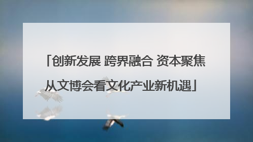 创新发展 跨界融合 资本聚焦 从文博会看文化产业新机遇