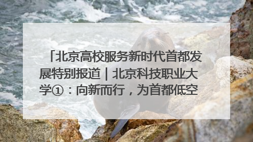 北京高校服务新时代首都发展特别报道｜北京科技职业大学①：向新而行，为首都低空经济发展提供“即战力”