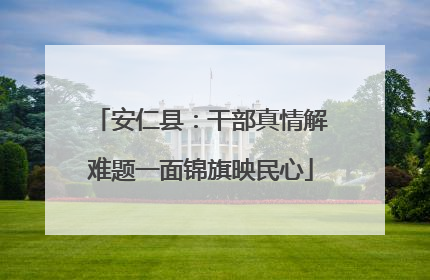 安仁县：干部真情解难题一面锦旗映民心