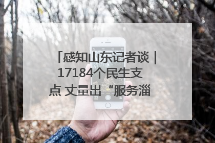 感知山东记者谈｜17184个民生支点 丈量出“服务淄博”的文明温度