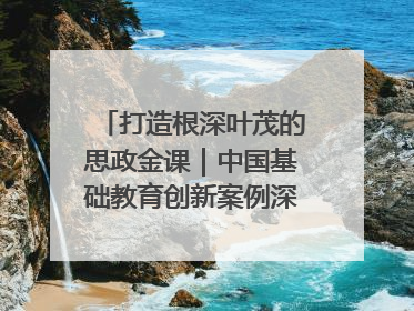 打造根深叶茂的思政金课｜中国基础教育创新案例深度观察③