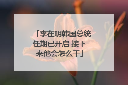 李在明韩国总统任期已开启 接下来他会怎么干