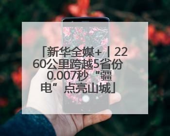 新华全媒+丨2260公里跨越5省份 0.007秒“疆电”点亮山城
