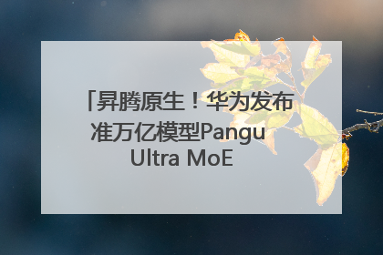 昇腾原生！华为发布准万亿模型Pangu Ultra MoE模型架构和训练细节