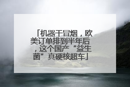 机器干冒烟，欧美订单排到半年后，这个国产“益生菌”真硬核超车