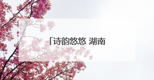 诗韵悠悠 湖南邵东市举行第五届端午音乐诗会