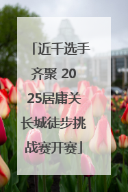 近千选手齐聚 2025居庸关长城徒步挑战赛开赛
