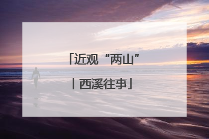 近观“两山”丨西溪往事