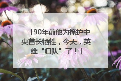 90年前他为掩护中央首长牺牲，今天，英雄“归队”了！